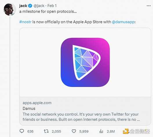 爆火的 Damus 会将 Web3 带向何处-iNFTnews