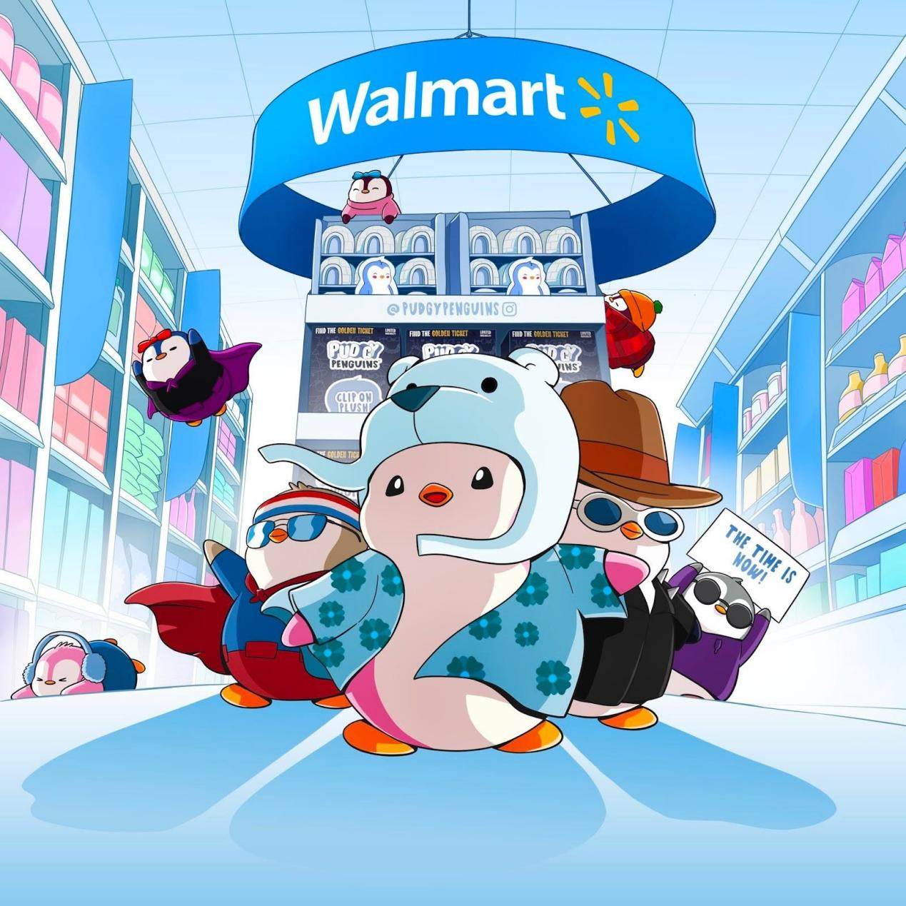 NFT悄然融入主流:“胖企鹅”进驻沃尔玛,微软Xbox或集成加密钱包