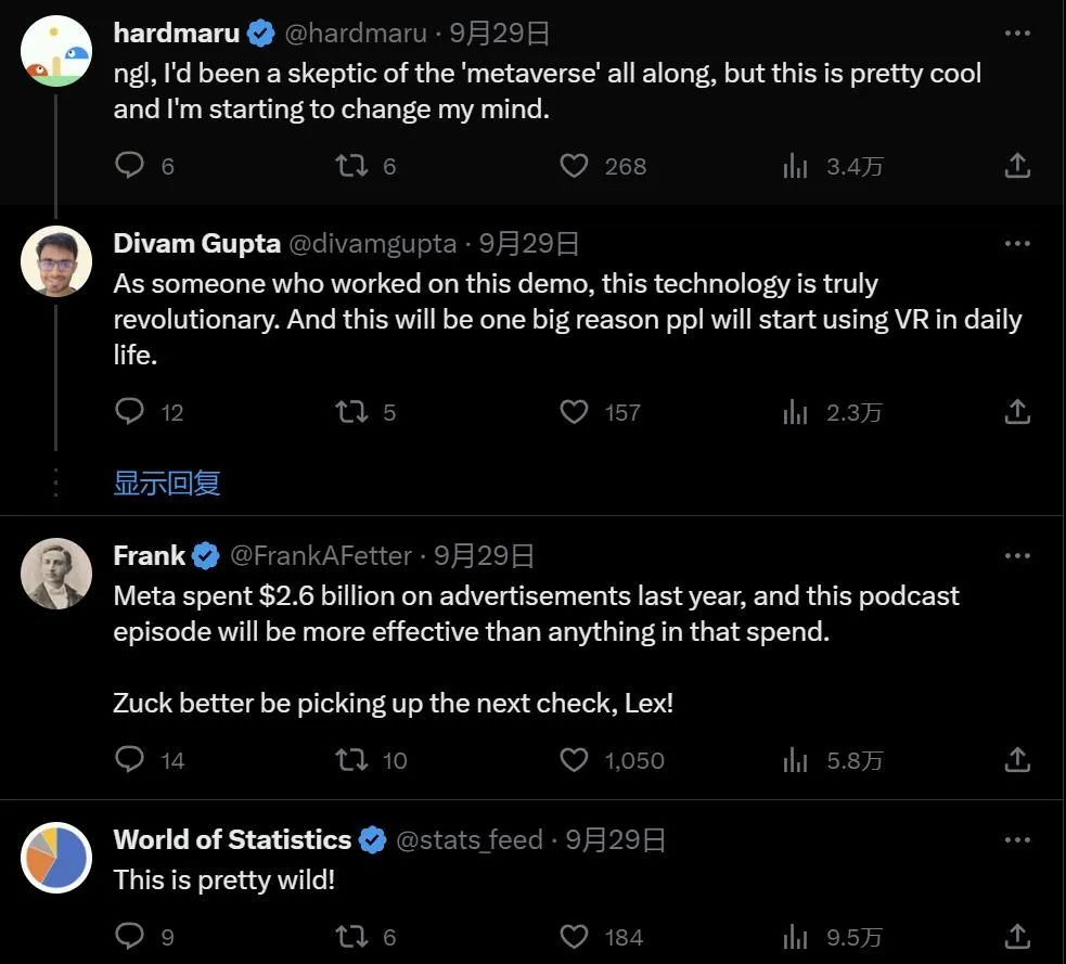 扎克伯格在元宇宙里一小时的“真人对话”，惊艳了全世界          