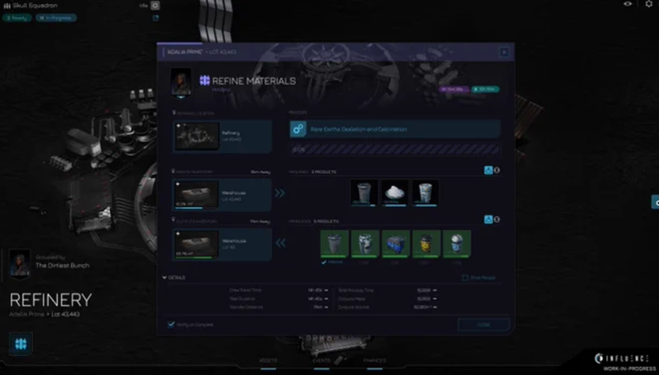 Infuence::基于StarkNet的太空战略MMO全链游戏