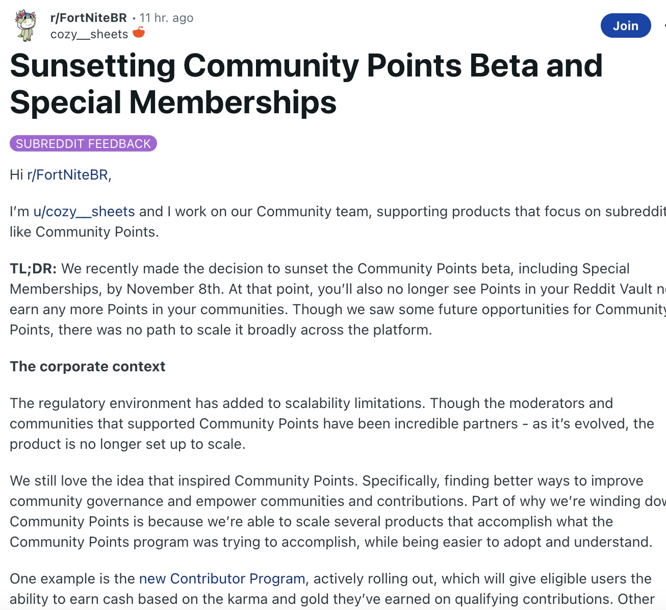 代币全线暴跌!Reddit将关闭社区积分,社区欲继续独立开发