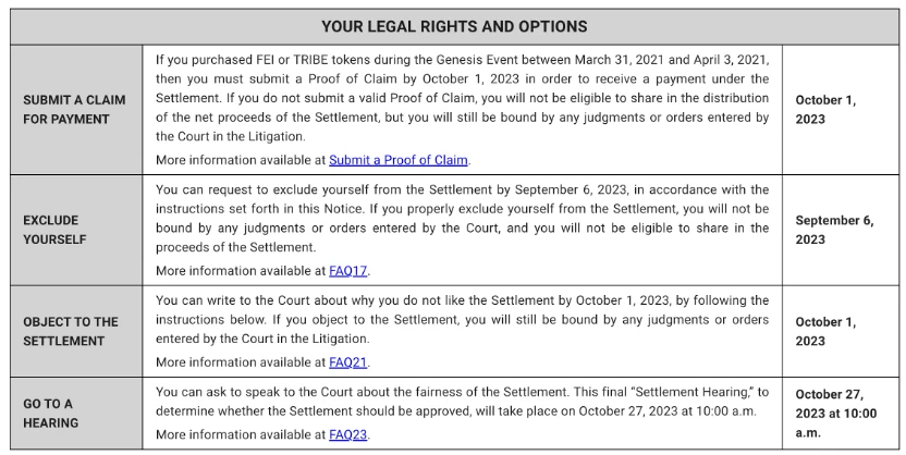 Fei 团队面临集体诉讼,没想到有天能在 Discord 里看到法院账号