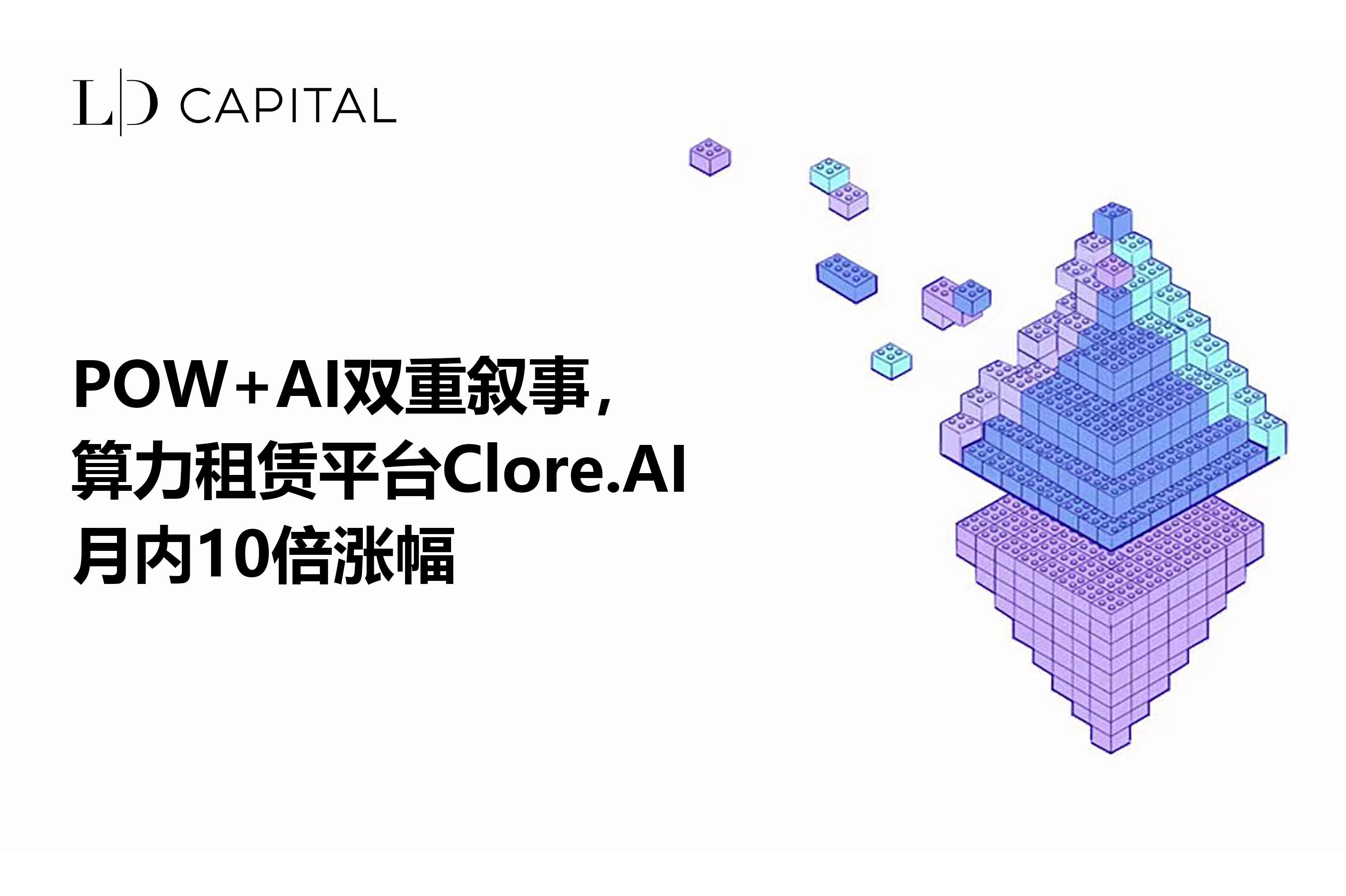 LD Capital解读Clore.AI:POW+AI双重叙事,代币价格月内飙升10倍