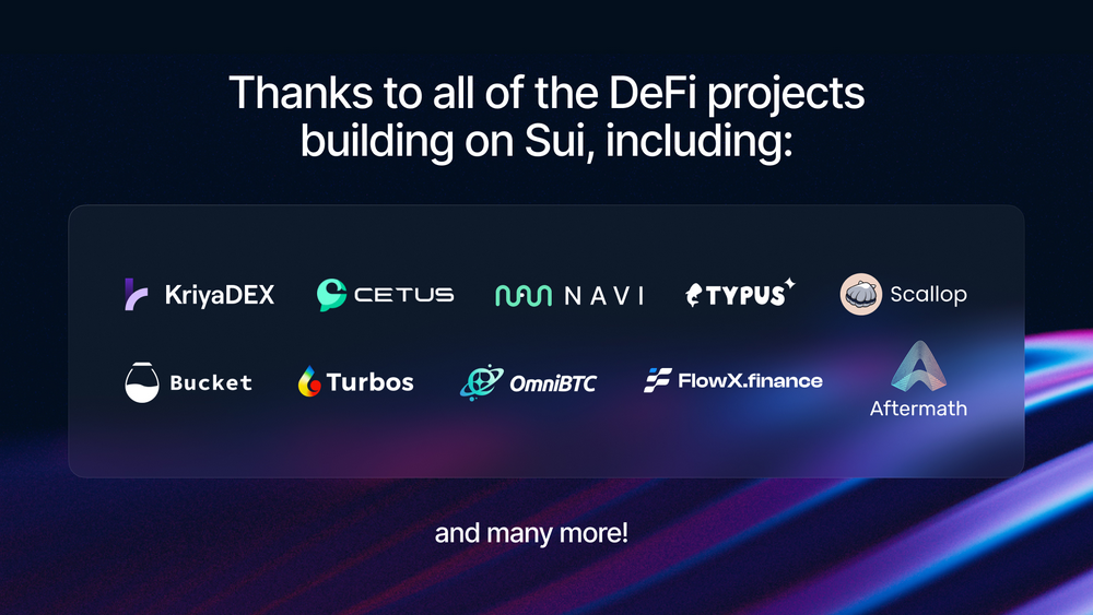 代币激励下的Sui生态繁荣:一窥最新DeFi项目动态