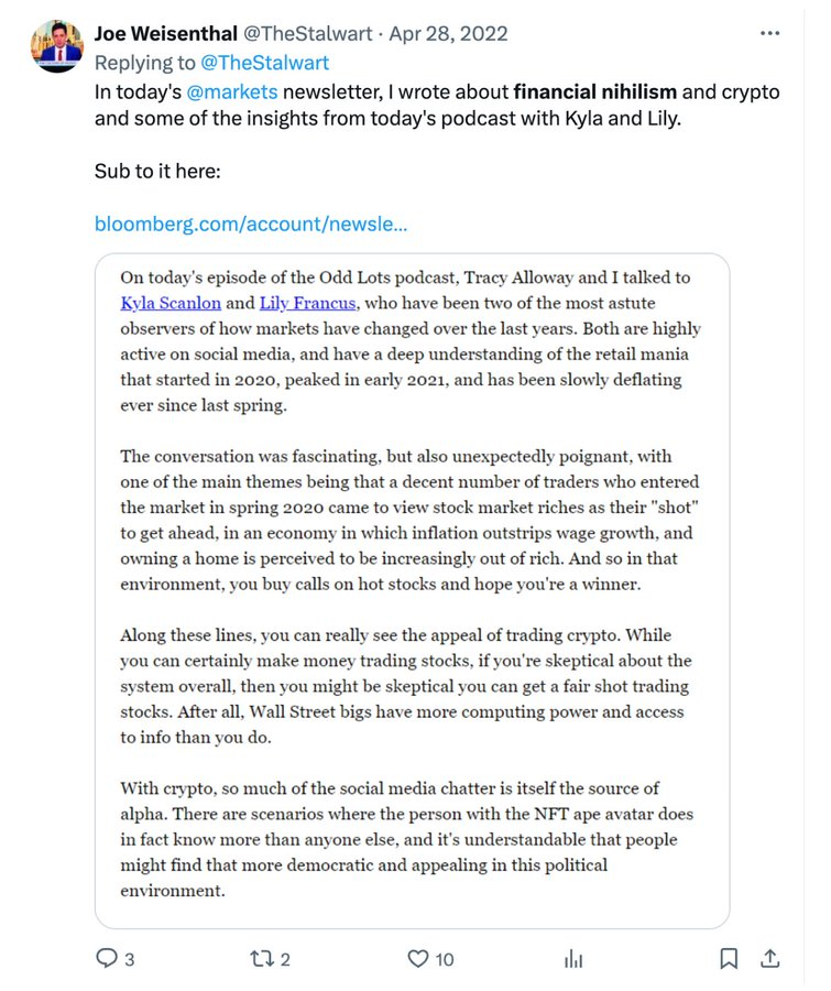 探究Meme的价值:金融虚无主义,一种新型社会保障