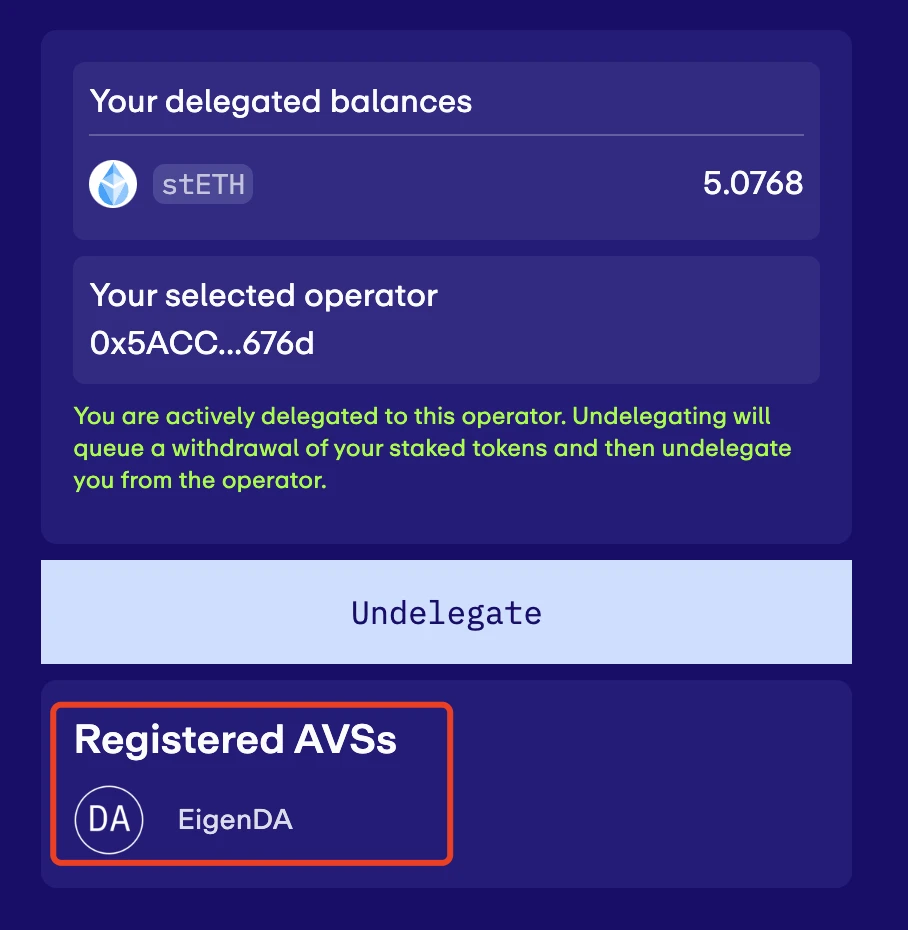 EigenDA正式上线主网,“一鱼双吃”交互教程奉上