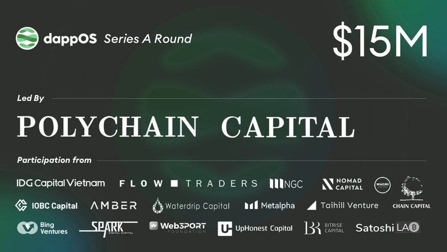 dappOS: Polychain领投1530万美元融资的意图执行网络