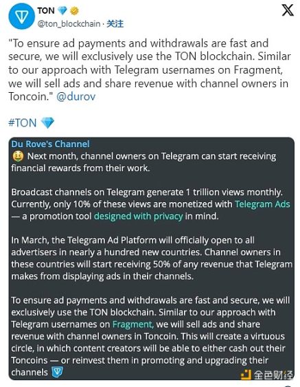 市值进入TOP10,哪些因素催化了TON的猛烈涨势?