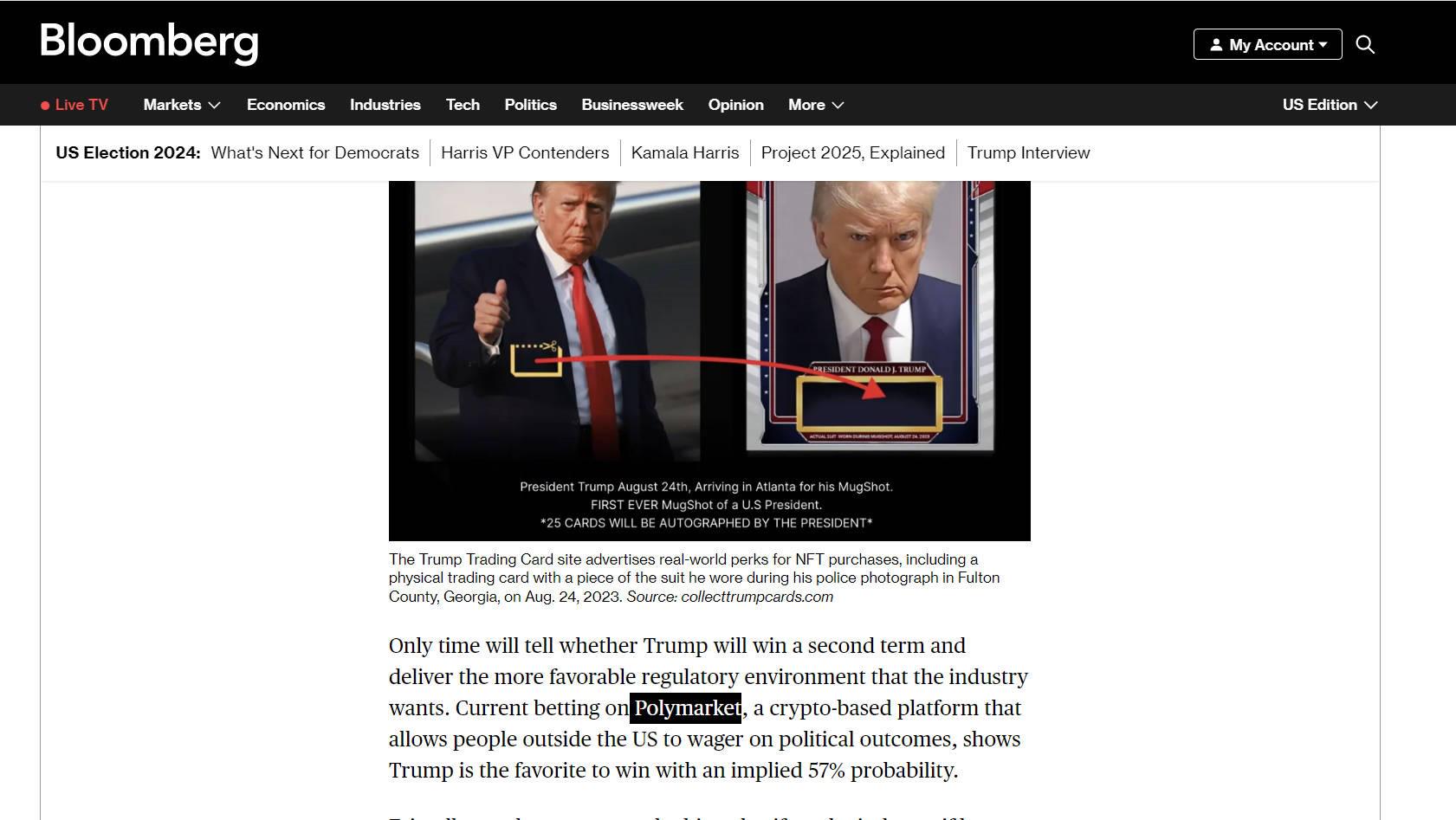 美国大选预测押注超6亿美元,出圈的预测市场Polymarket会成为算法垄断信息的“解药”吗?