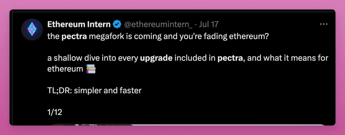 以太坊 Pectra 升级四个月倒计时,哪些更新值得期待?