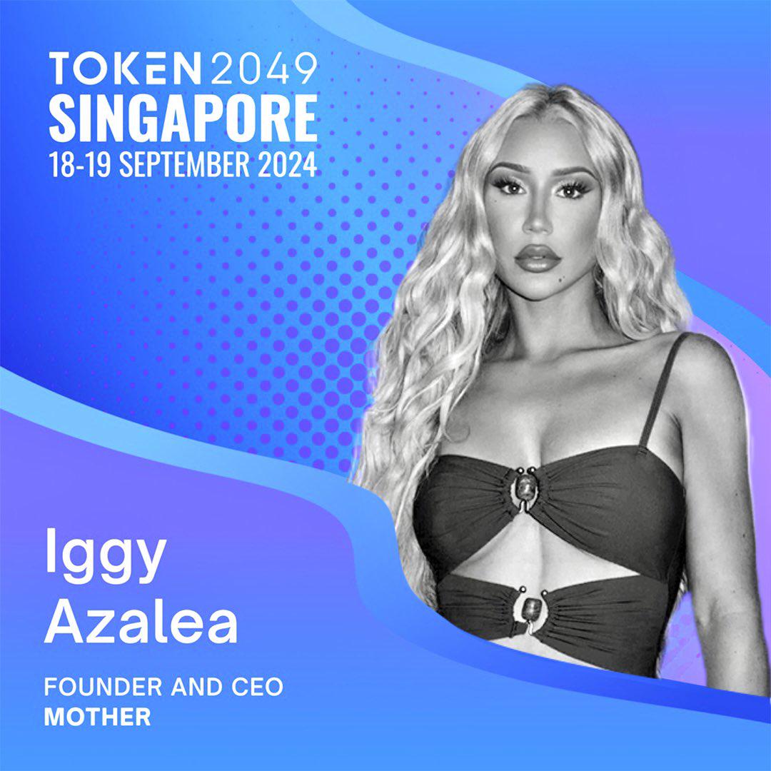 在新加坡TOKEN2049,大V Ansem与歌手Iggy Azalea如何谈meme币?