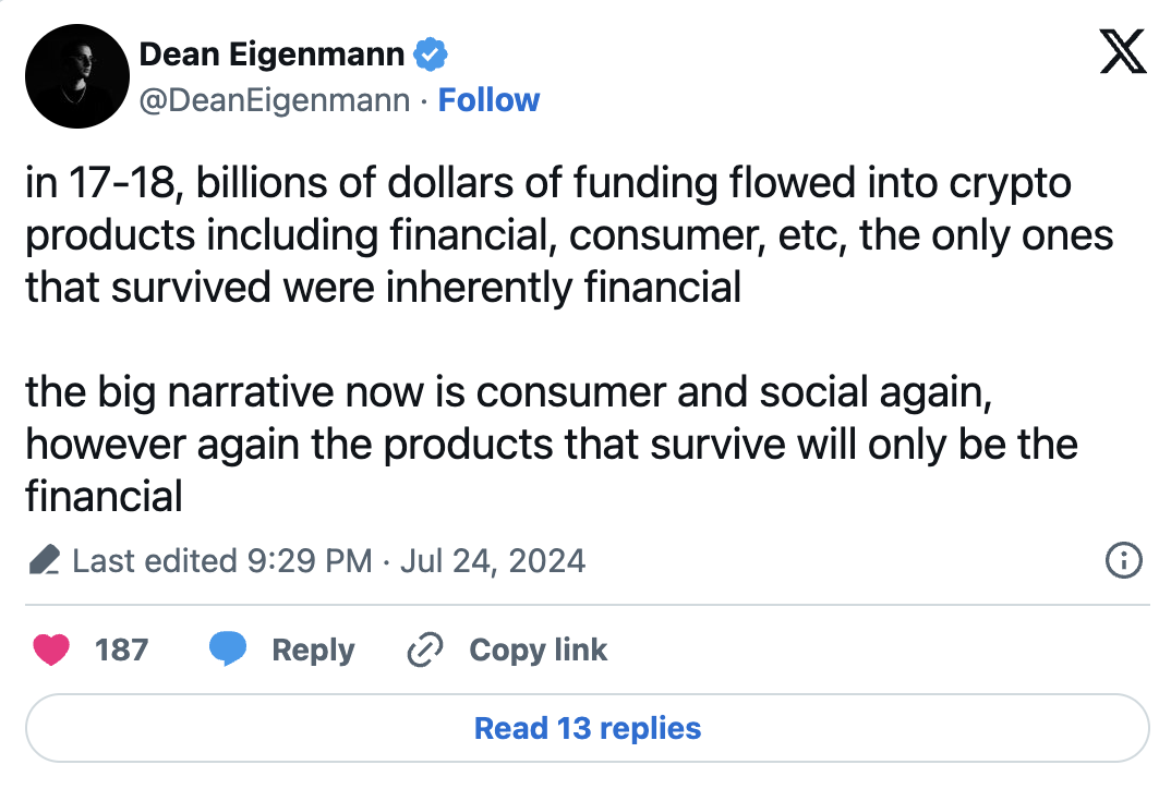 创造新市场,寻找新资产,才是加密市场的Alpha