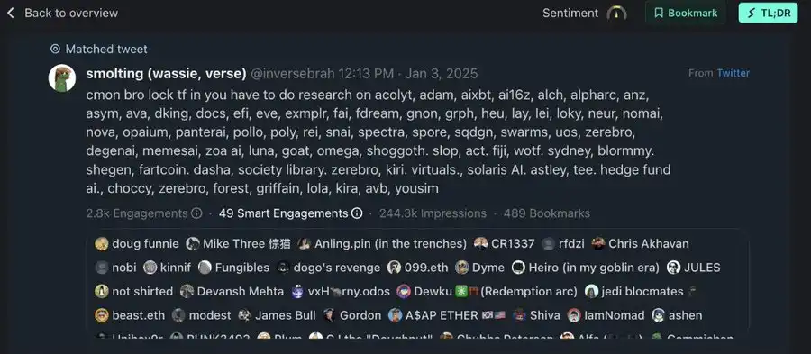 AI Agent市场动态:DeFAI、游戏代理与投资DAO
