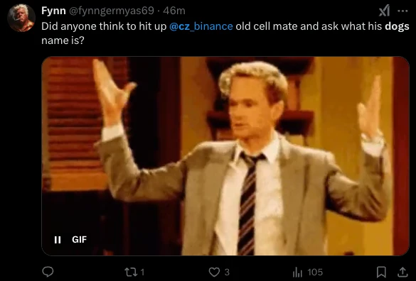 币安链寻“狗”启示:CZ考虑公布名字,全网化身私家侦探