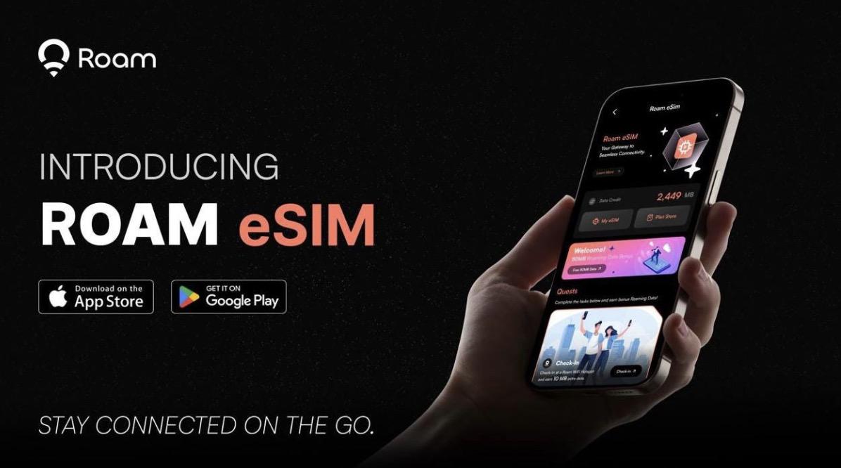 Roam eSIM:全球 180+ 国家无缝连接,免换卡免漫游,助力 Consensus HK 2025