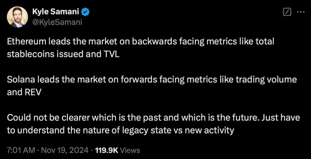 公链潜力的“终极指标”?从REV的角度看Solana和以太坊的较量
