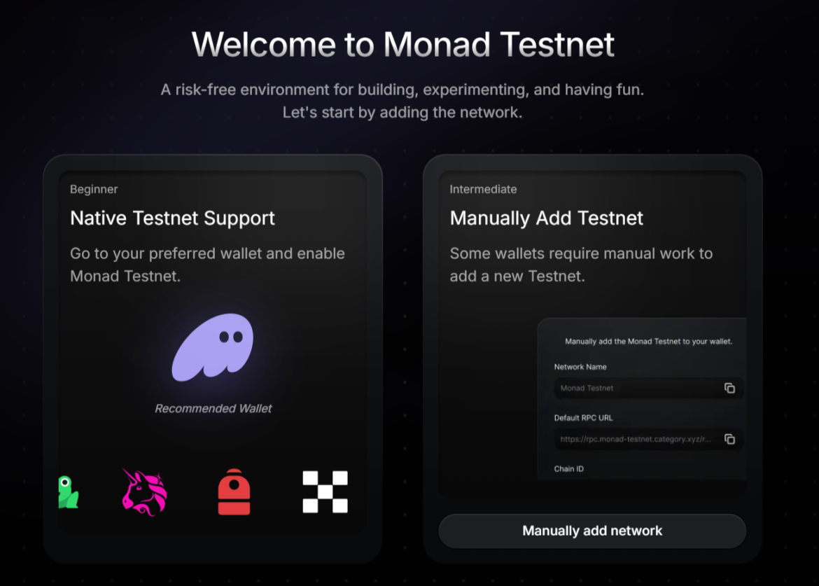 天王公链Monad上线测试网,交互指南奉上