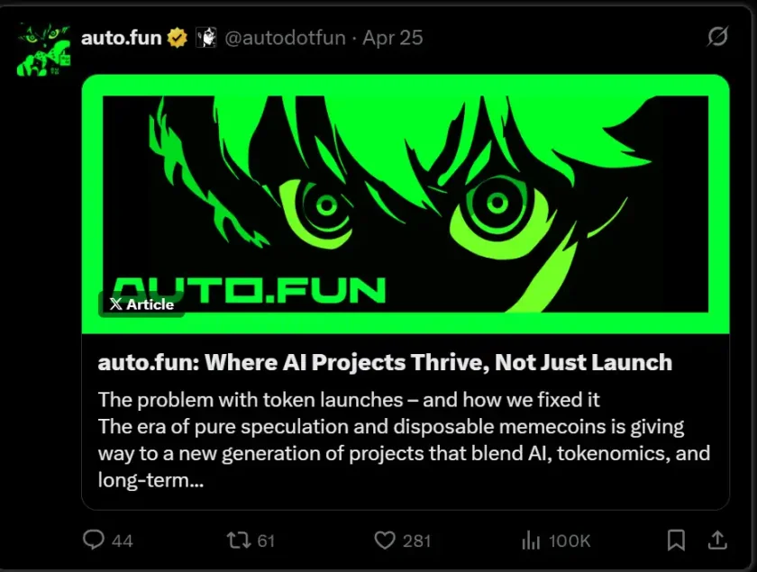 Virtuals领跑、CreatorBid潜行,一览AI Agent赛道最新动态